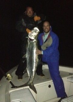 Stevie’s first tarpon