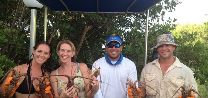 Lobster season is off to a good start in Marathon Fl Keys! Come book a custom lobster/fishing trip with Capt. Doug.