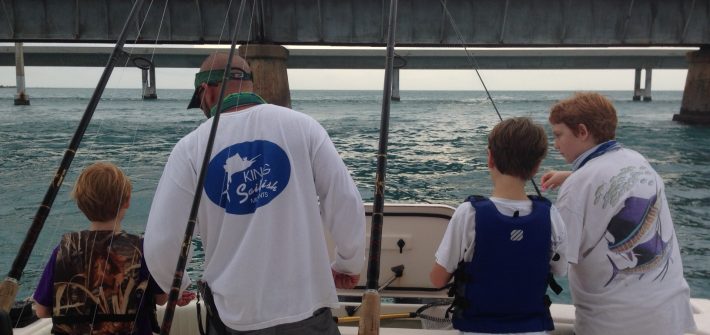 Family charter fishing at its best off Marathon in the Florida Keys with Capt. Doug.