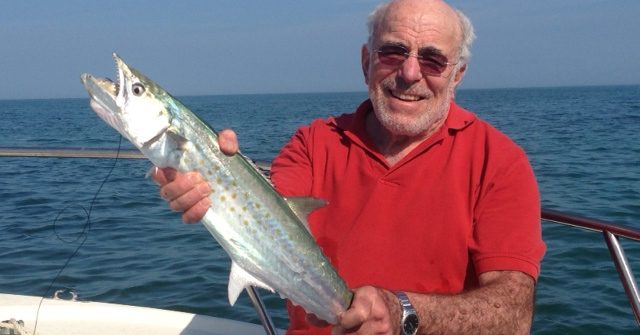 David caught this good size spanish mackerel on a fishing charter off Marathon in the Fl Keys.