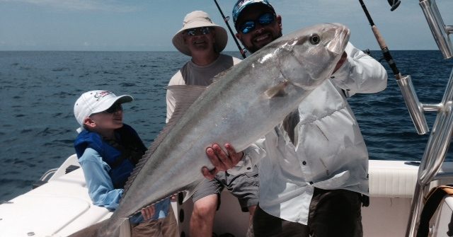 Big amberjacks are thick on the wrecks off Marathon. Come book a fishing charter with Capt. Doug and let him put you on one.