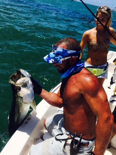 Tarpon charter fishing off Marathon pays off!