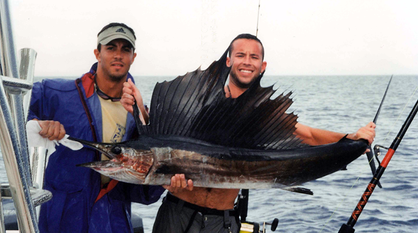 Sailfish have been biting offshore this time of year. Come book your next Fl Keys fishing charter with Capt. Doug