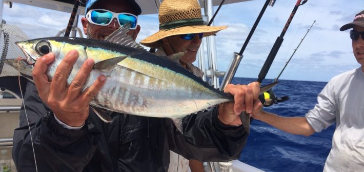 Blackfin tuna are biting at the humps off Marathon. Call Capt. Doug for your next Florida Keys fishing charter.