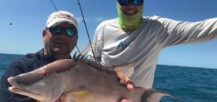 Big hogfish and a box full of yellowtails. Good eats tonight!!