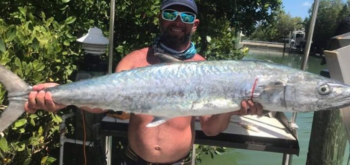 Smoker kingfish from today’s half day trip. Great fight on light tackle (15lb te…