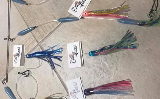 Special thanks to Rick Croson of Sea Vixen lures for some new dolphin lures for …