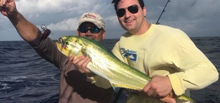 Few mahi on this mornings trip. Not a bad way to start the day!