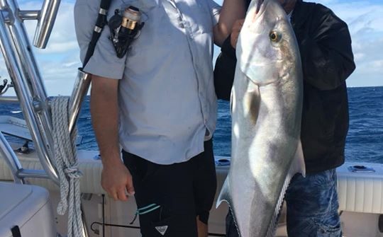 Great day on the water today! Just a few short of our limit of yellowtail and a …