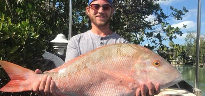 Not a bad day on the reef. Fat mutton snapper made for a great trip! Good eats f…