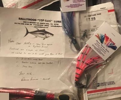 Another sponsorship from “Ballyhoo Top Gun Lures”! Wanted to say thanks to the c…